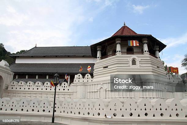 Temple Of The Tooth In Kandy Sri Lanka Stock Photo - Download Image Now - Asia, Buddhism, Clear Sky