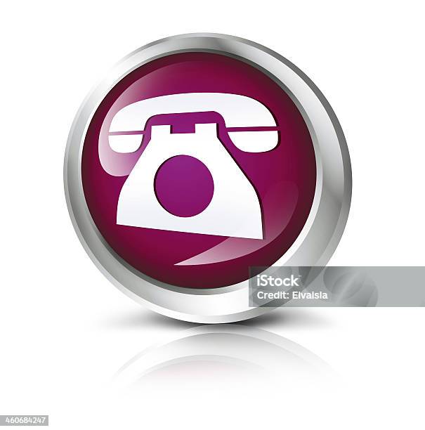 Telefonsymbol Stockfoto und mehr Bilder von Am Telefon - Am Telefon, Amtliches Telefonbuch, Anrufbeantworter