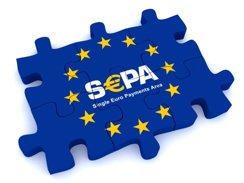 The European Digital Services Act concept. The letters DSA surrounded by yellow stars on blue background showing Europe. Pins representing the digital nature of the legislation.