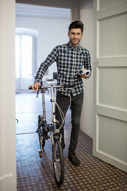 istock Moving at the city by bicycle 460684693