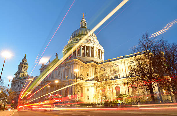 istock St PaulsCathedral London. At night. 460695679