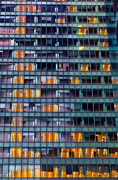 istock facade of Skyscraper with offices 460696903