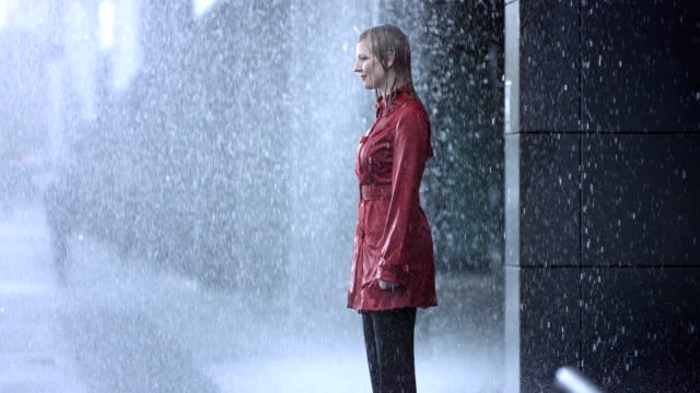 Drenched In The Heavy Rain (Super Slow Motion)