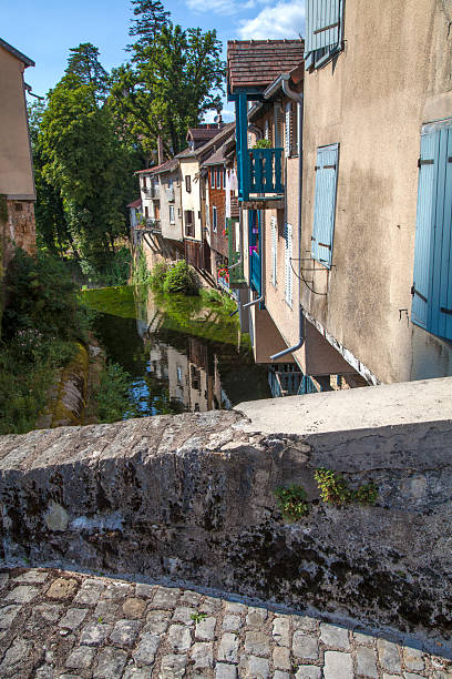 istock Ancient village in France 460766189