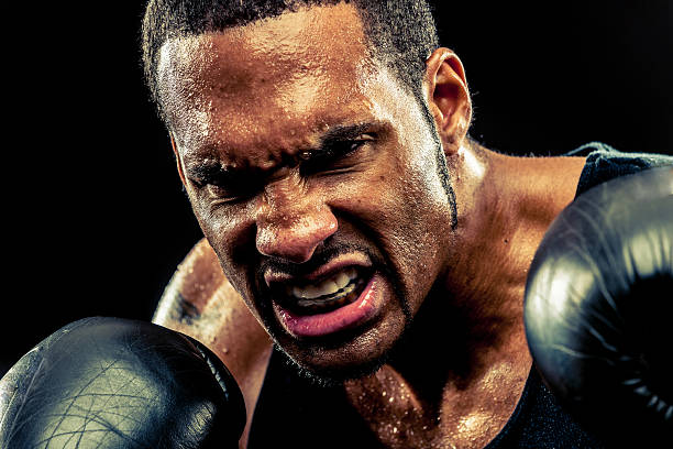 istock African American Male Boxer 460770315