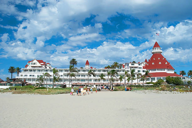 Hotel victoriano del Coronado en San Diego - foto de stock