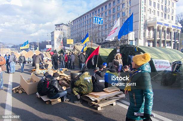 Protesta Antigoverno In Ucraina - Fotografie stock e altre immagini di 2013 - 2013, Antigovernativo, Attività