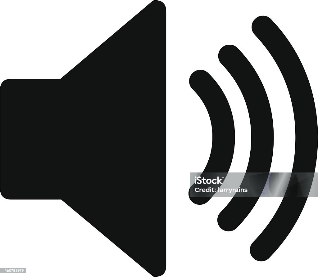 Volume Icon Noise stock vector