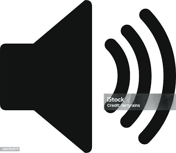 Volume Icon Stock Illustration - Download Image Now - Noise, Icon Symbol, Volume - Fluid Capacity