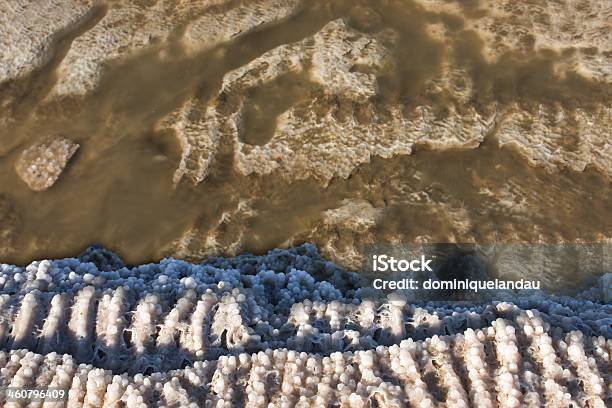 Photo libre de droit de Salt Sedimentation banque d'images et plus d'images libres de droit de Beauté de la nature - Beauté de la nature, Blanc, Boue