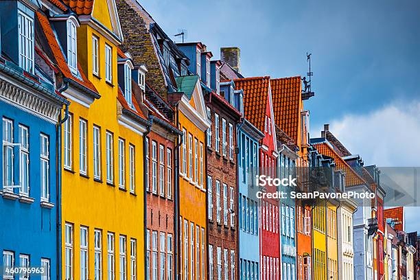 Nyhavn Buildings Stock Photo - Download Image Now - Copenhagen, Nyhavn, Architecture