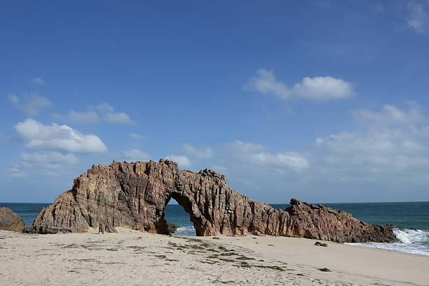 istock Pedra Furada in Jericoacoara Brazil 460810691