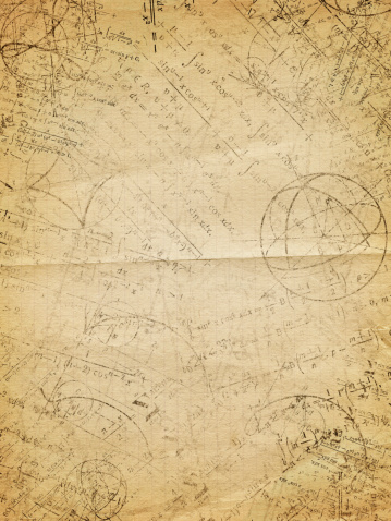 Old Math Matical Math Stock Photo - Download Image Now - Mathematical Symbol, Old ...