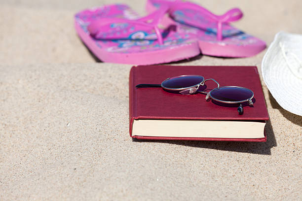 istock Relax with a book on the beach 460817051