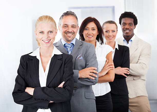 istock Happy Multiracial Businesspeople 460817757