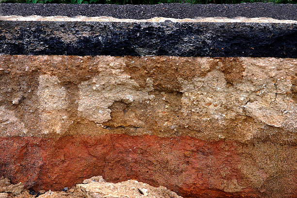 istock Section of asphalt road. 460819371