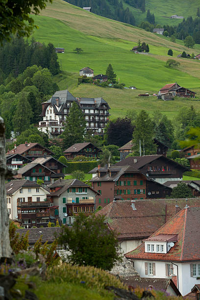 istock Landscape in Gstaad, Switzerland 460823265