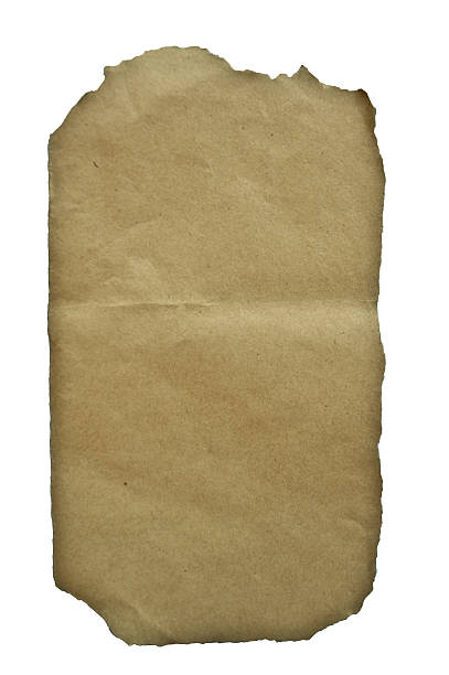 istock wrinkled paper isolated on white background 460834093