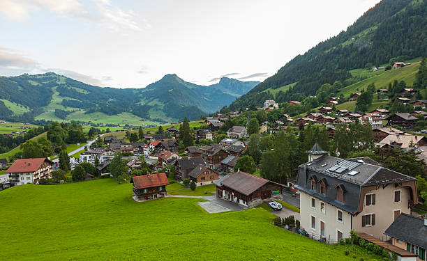 istock Landscape in Gstaad, Switzerland 460836183