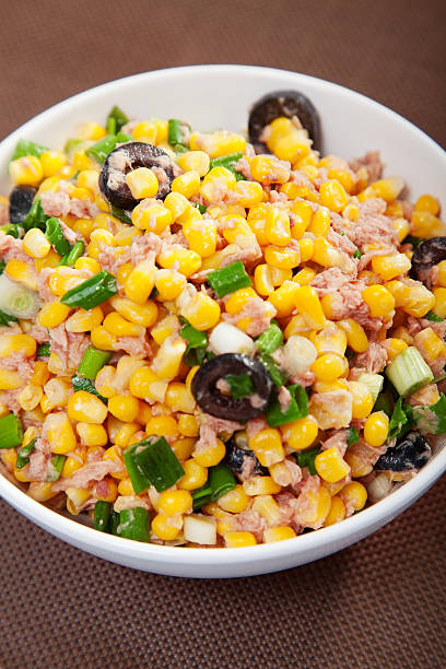 istock Tuna salad with sweet corn 460836579