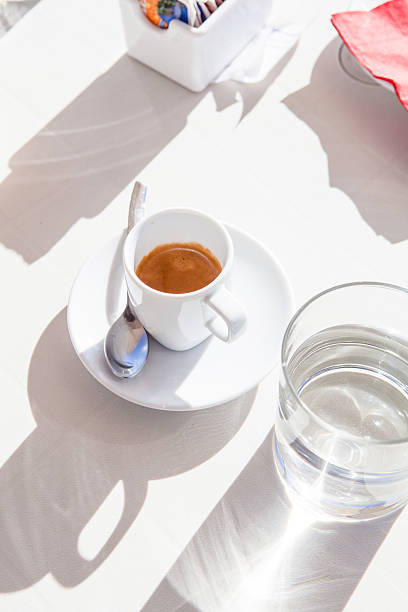 istock Cup of Coffee with Water 460858411
