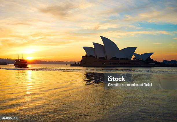 シドニーハーバーの夜明け - オペラ座のストックフォトや画像を多数ご用意 - オペラ座, オーストラリア, コンサートホール
