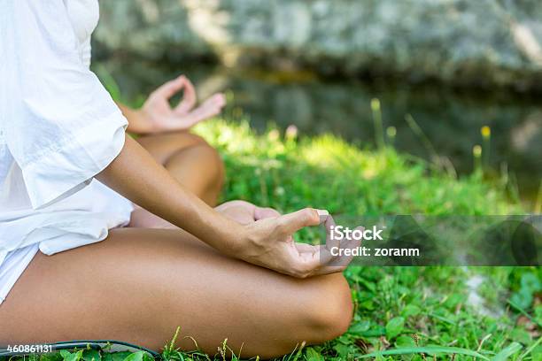 Clase De Yoga Foto de stock y más banco de imágenes de Actividades y técnicas de relajación - Actividades y técnicas de relajación, Adulto, Adulto joven