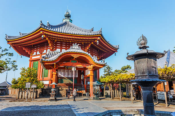kofuku-ji temple in nara - 興福寺 奈良 個照片及圖片檔