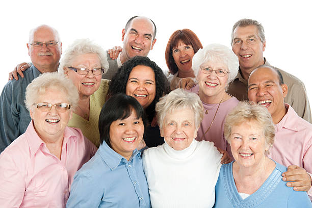 istock Group of senior people 460871587