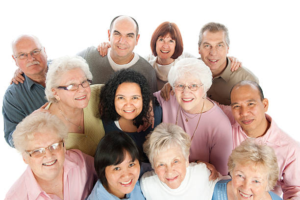 istock Group of senior people 460871593