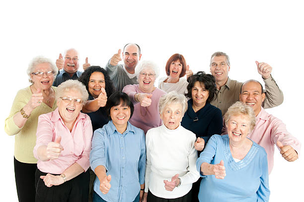 istock Group of senior people 460871643