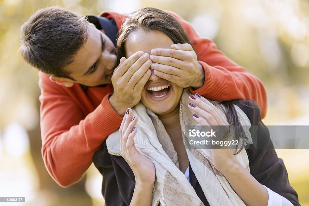 Young couple in love Adolescence Stock Photo