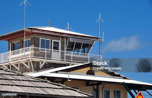 Small Airport Control Tower Stock Photo - Download Image Now - Mayotte, Airport, Air Traffic Control Tower