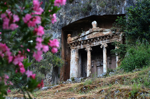 istock Rock tombs in Fethiye 460901261