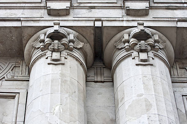 istock Columns, Central railway station in Milan, Italy 460917665