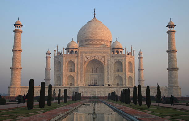 istock Taj Mahal at sunrise 460919275