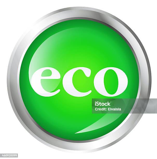 Ecosymbol Stockfoto und mehr Bilder von Bedienungsknopf - Bedienungsknopf, Clipping Path, Digital generiert