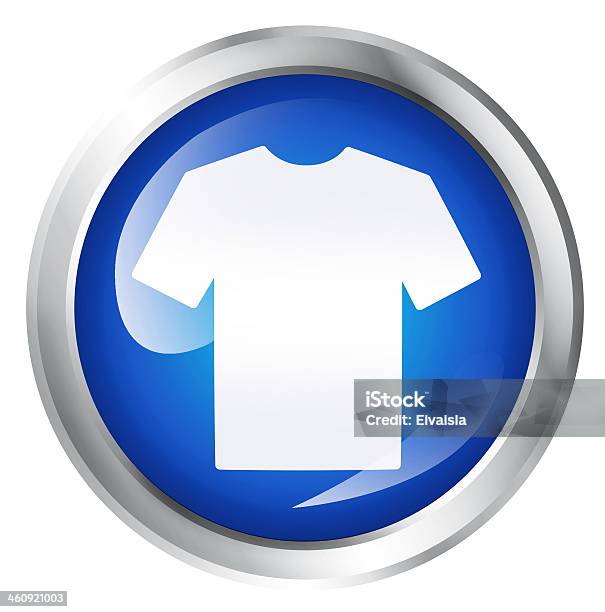 Tshirtsymbol Stockfoto und mehr Bilder von Icon - Icon, Shirt, Blau
