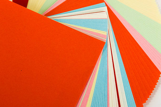 istock Mix of  colour paper 460939023