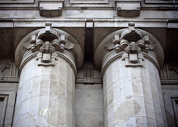 istock Columns, Central railway station in Milan, Italy 460939143