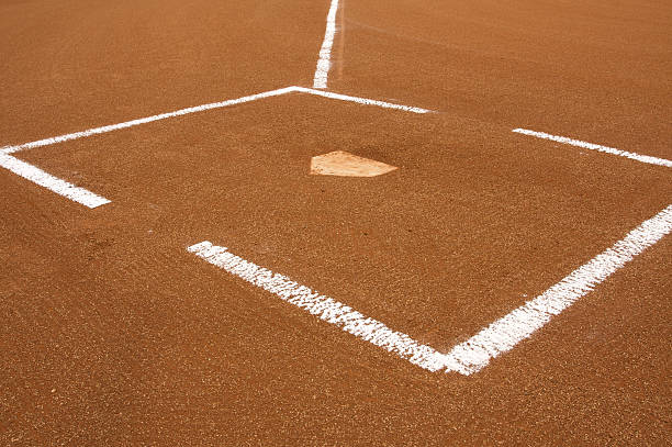 istock Baseball Field at Home Plate 461014099