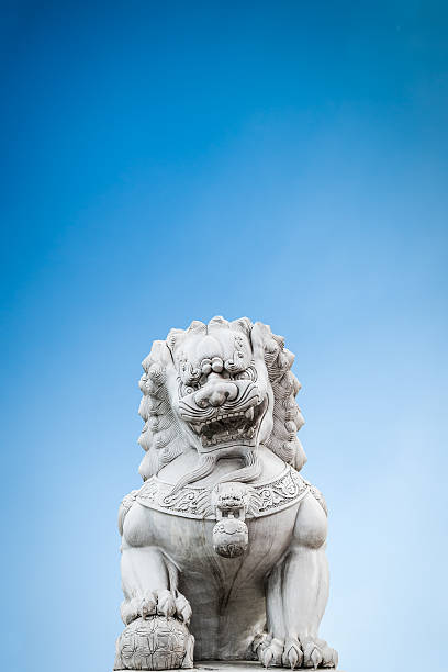 istock Chinese stone tiger guardian 461054231