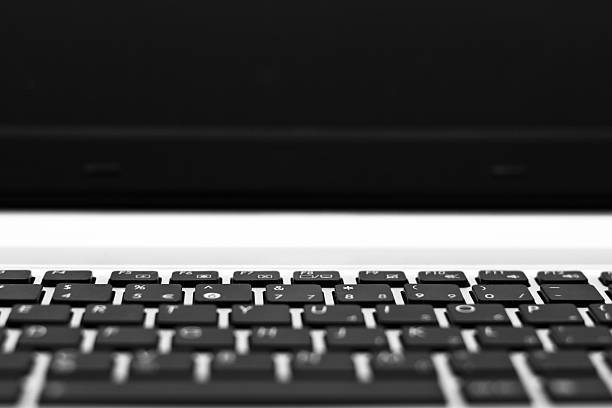 istock Keyboard of laptop closeup 461059873