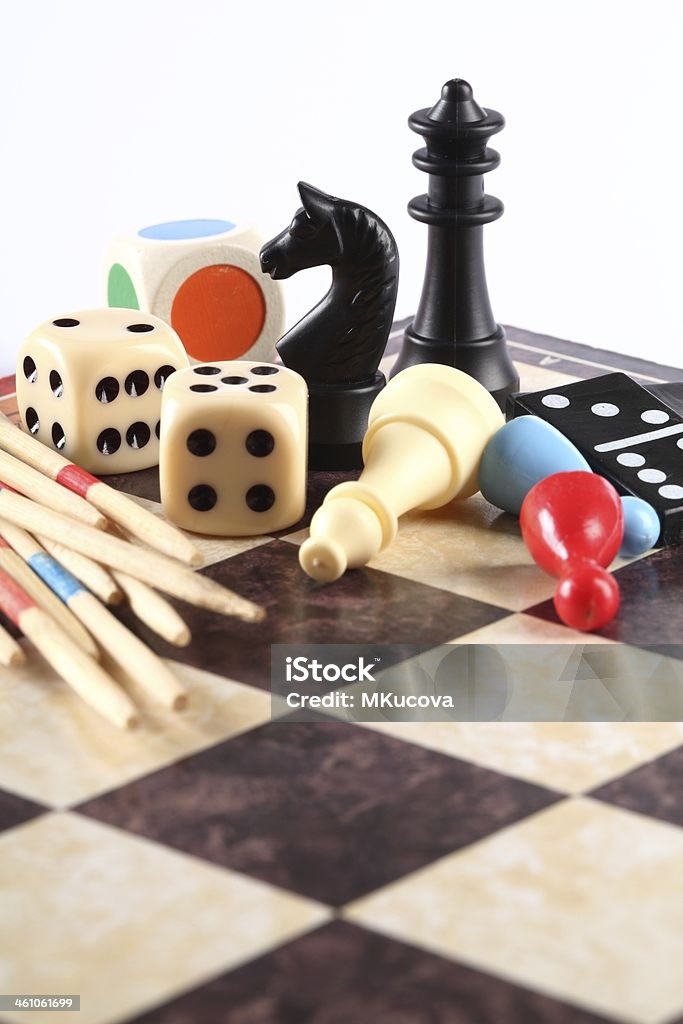Brettspiele - Lizenzfrei Schachfigur Stock-Foto