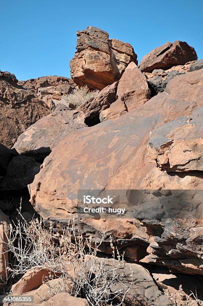 Alte Rock Art Namibia Stockfoto und mehr Bilder von Afrika - Afrika, Afrikanische Kultur, Ansicht aus erhöhter Perspektive