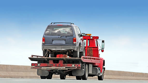 istock Tilt Bed Tow Truck 461067791
