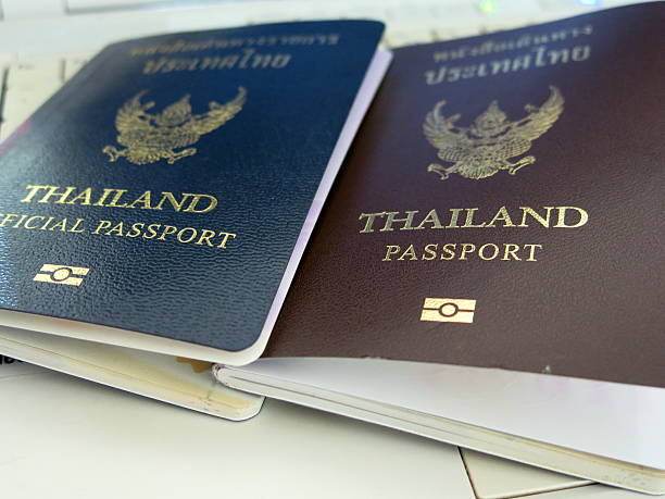 istock Ordinary  and official passport, Thailand 461069835
