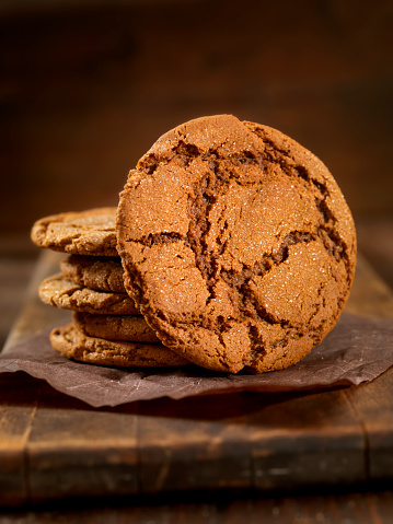 Ginger Snap Cookies-Photographed on Hasselblad H3D2-39mb Camera