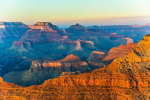 istock Grand Canyon at Mathers point in sunset light 461076857