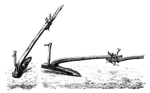 Antique plough